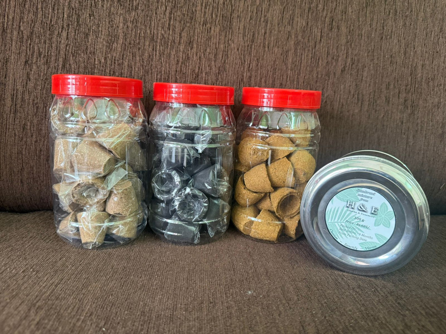 sambrani cup and mixture