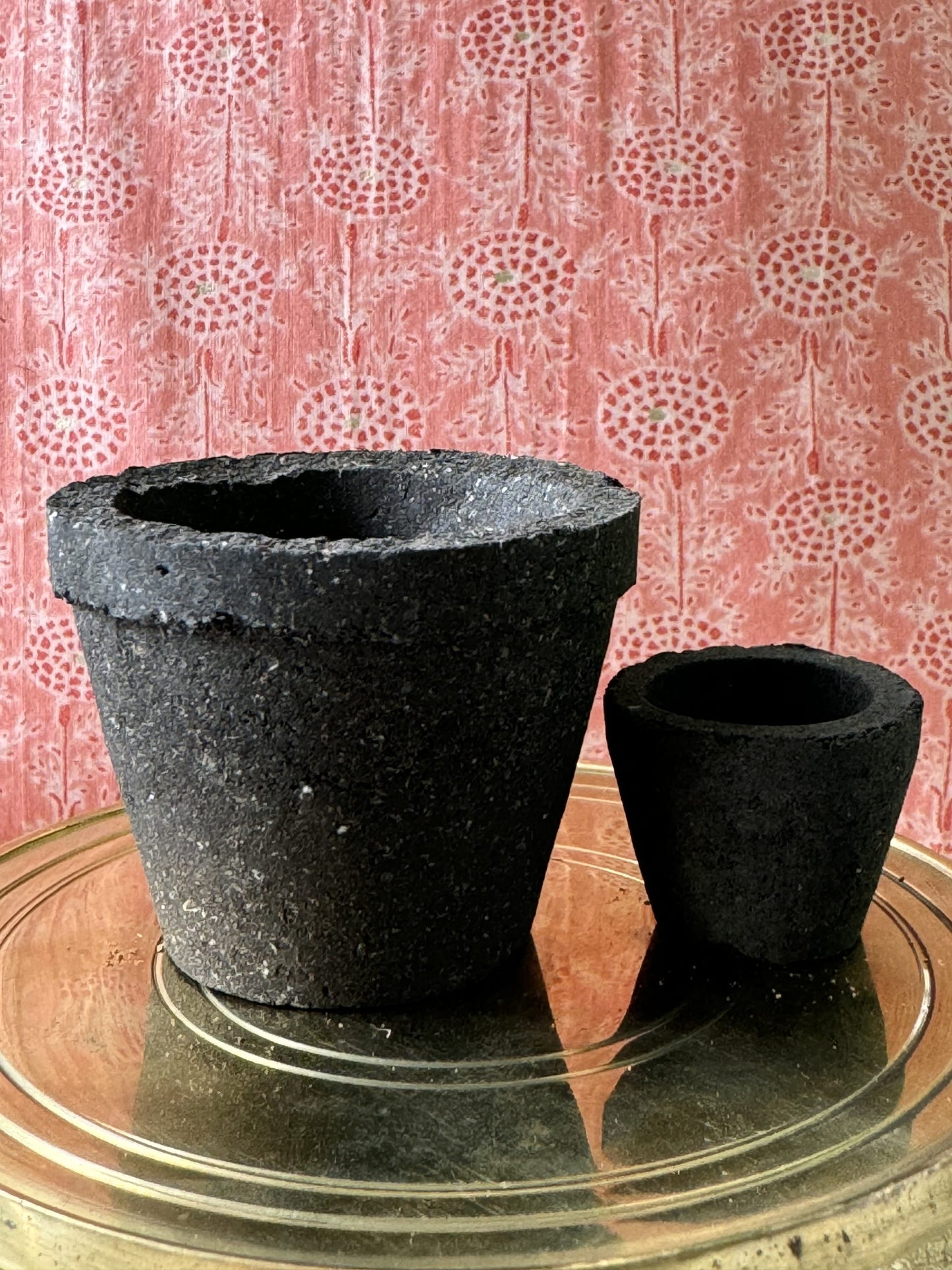 Sambrani Cups - Charcoal - Small(25 Pcs)
