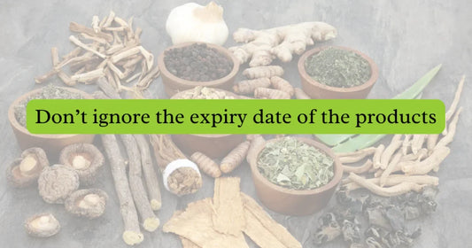 Don’t ignore the expiry date of the products