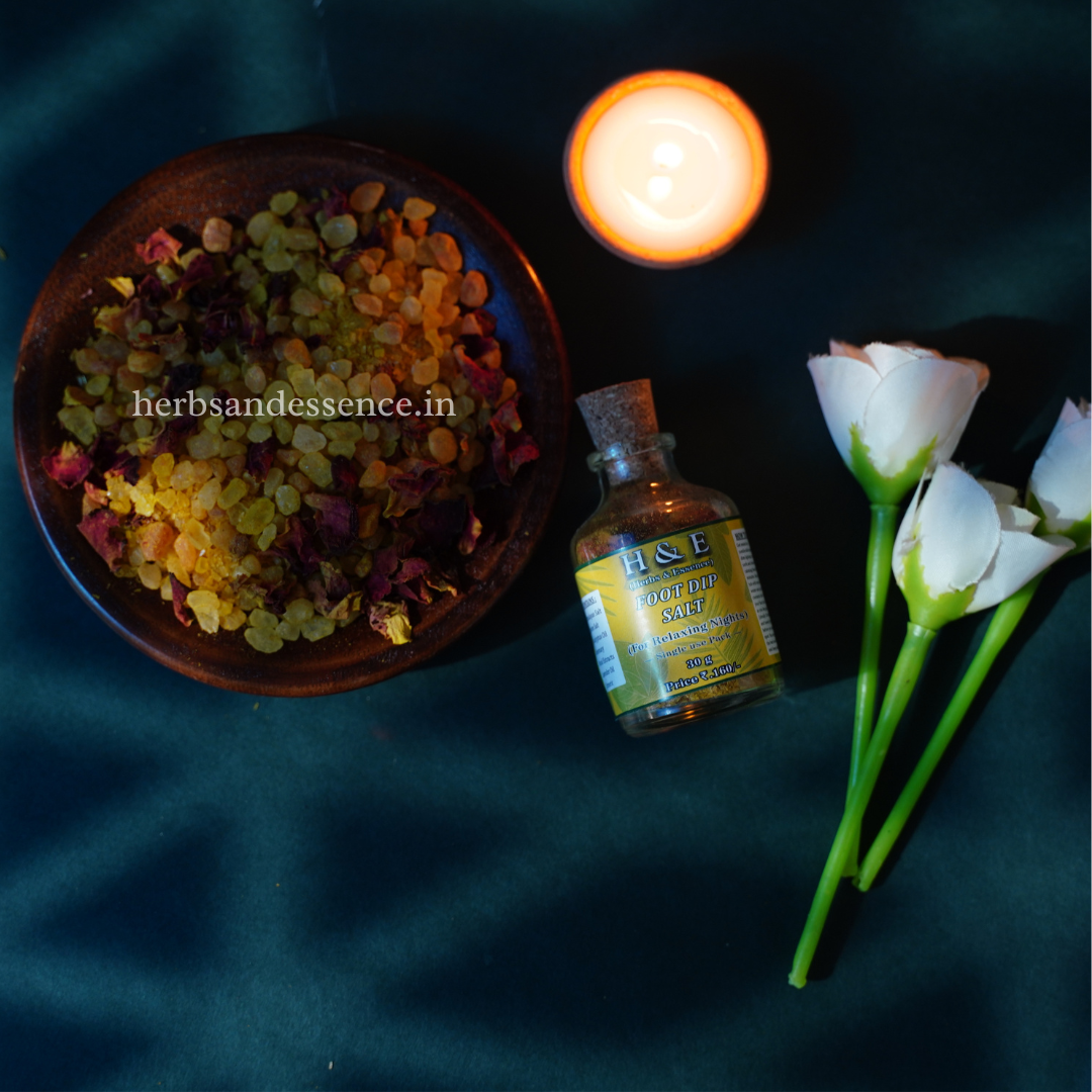 Foot soak for Calming night
