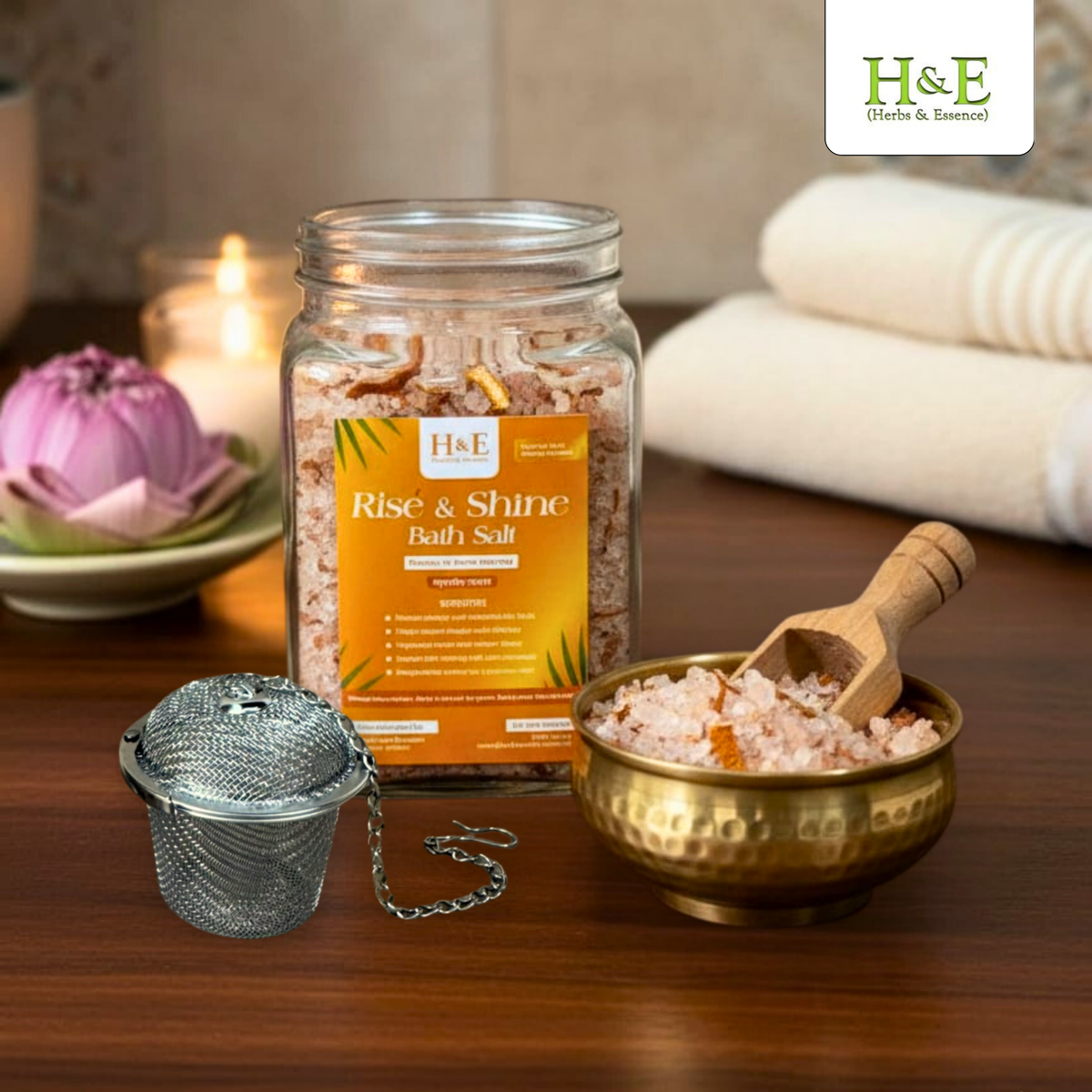 Bath Salt - Rise and Shine - for a Bright Day ahead