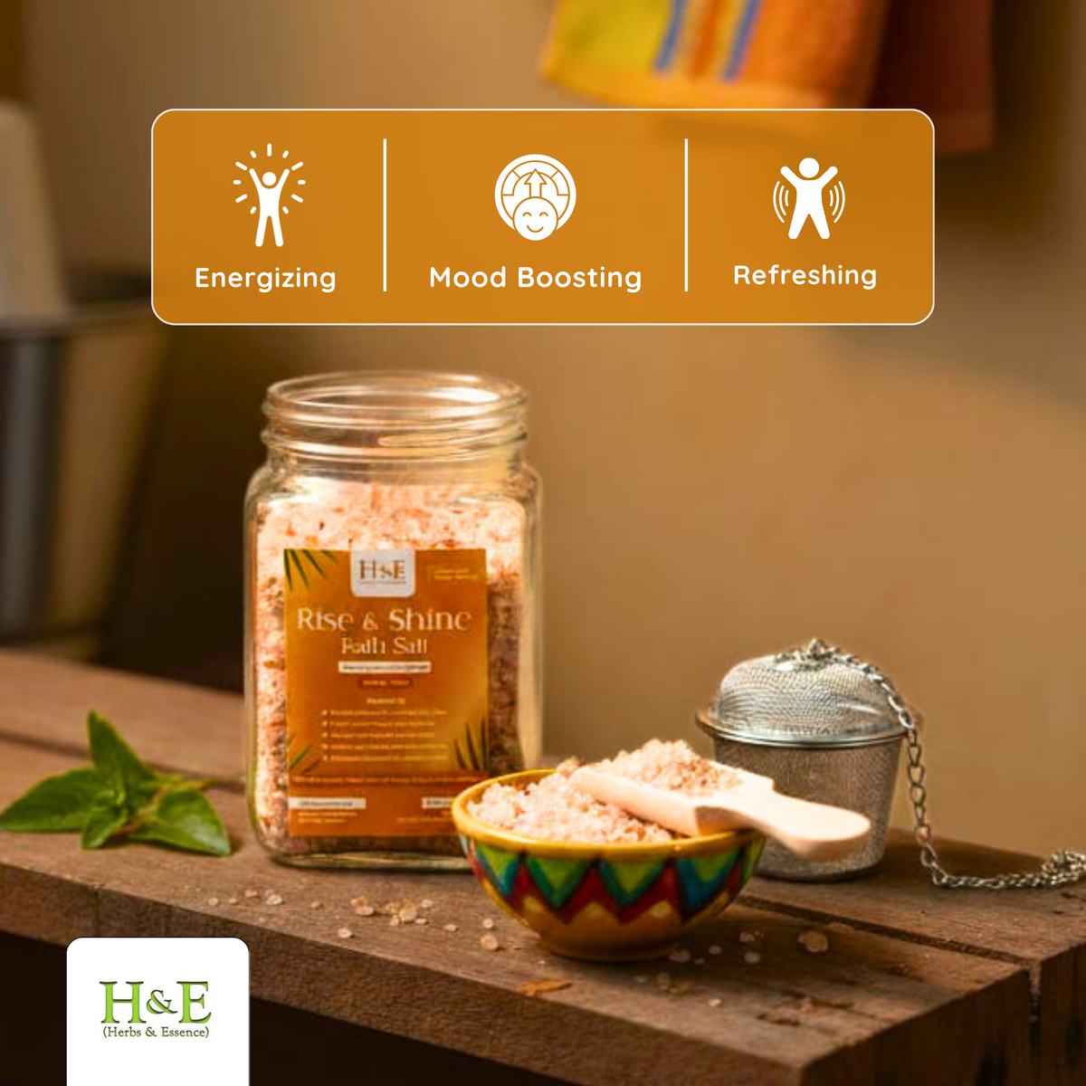 Bath Salt - Rise and Shine - for a Bright Day ahead