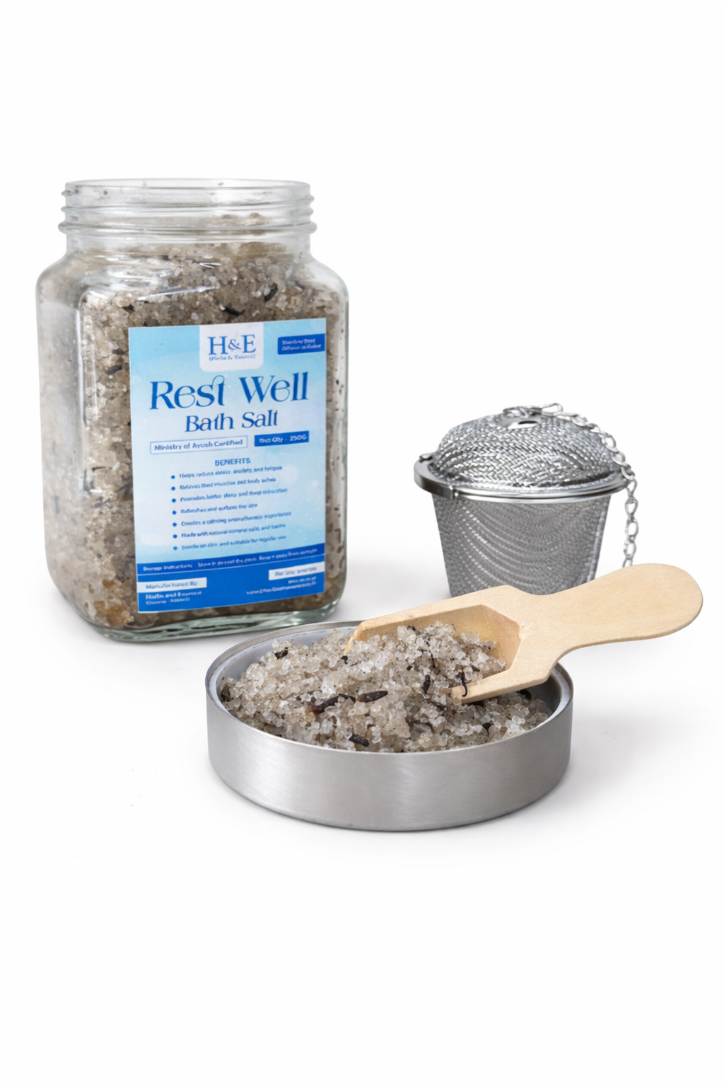 Bath Salt - Rest Well - For Calming Night Sleep