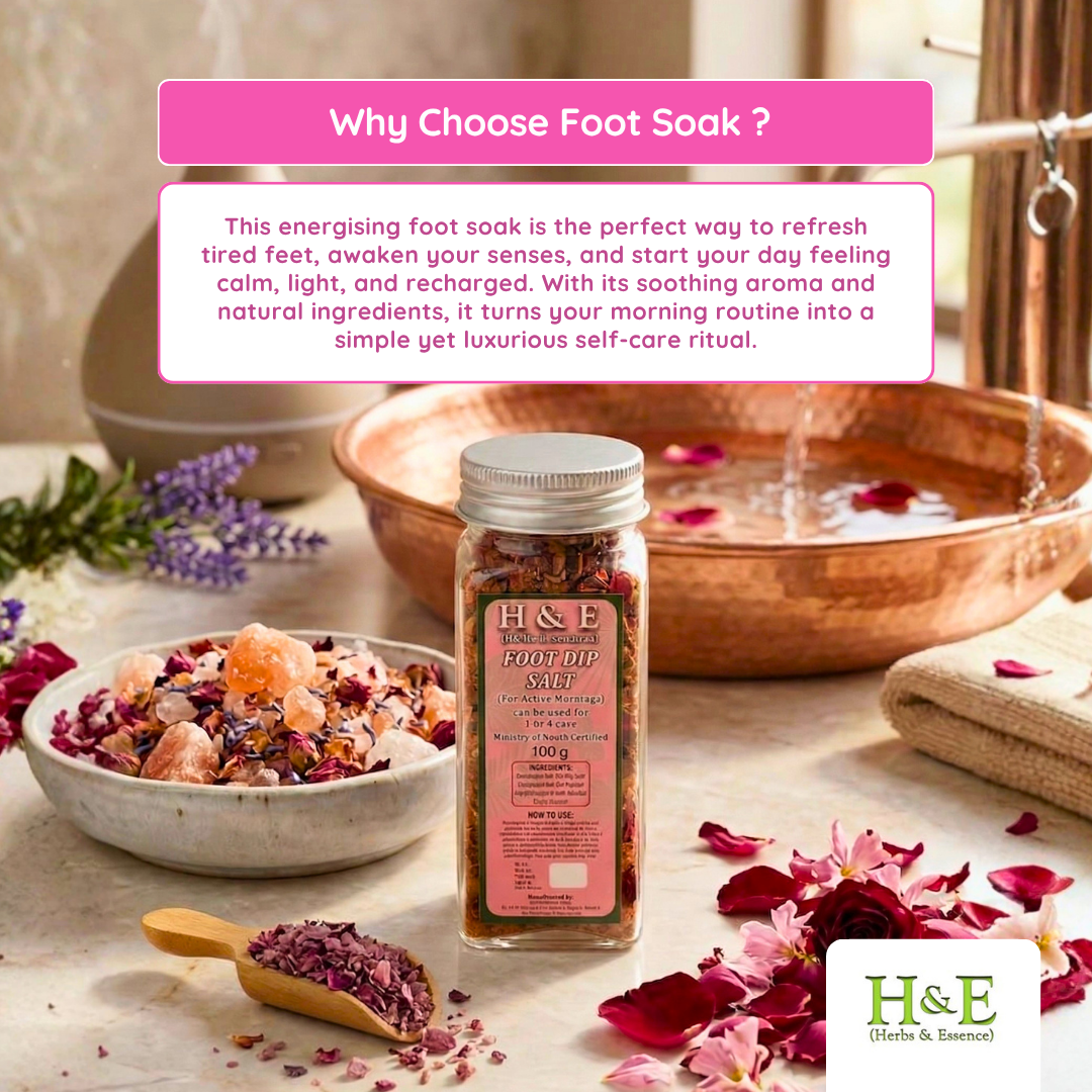 Foot Soak - Energising Blend for active Mornings