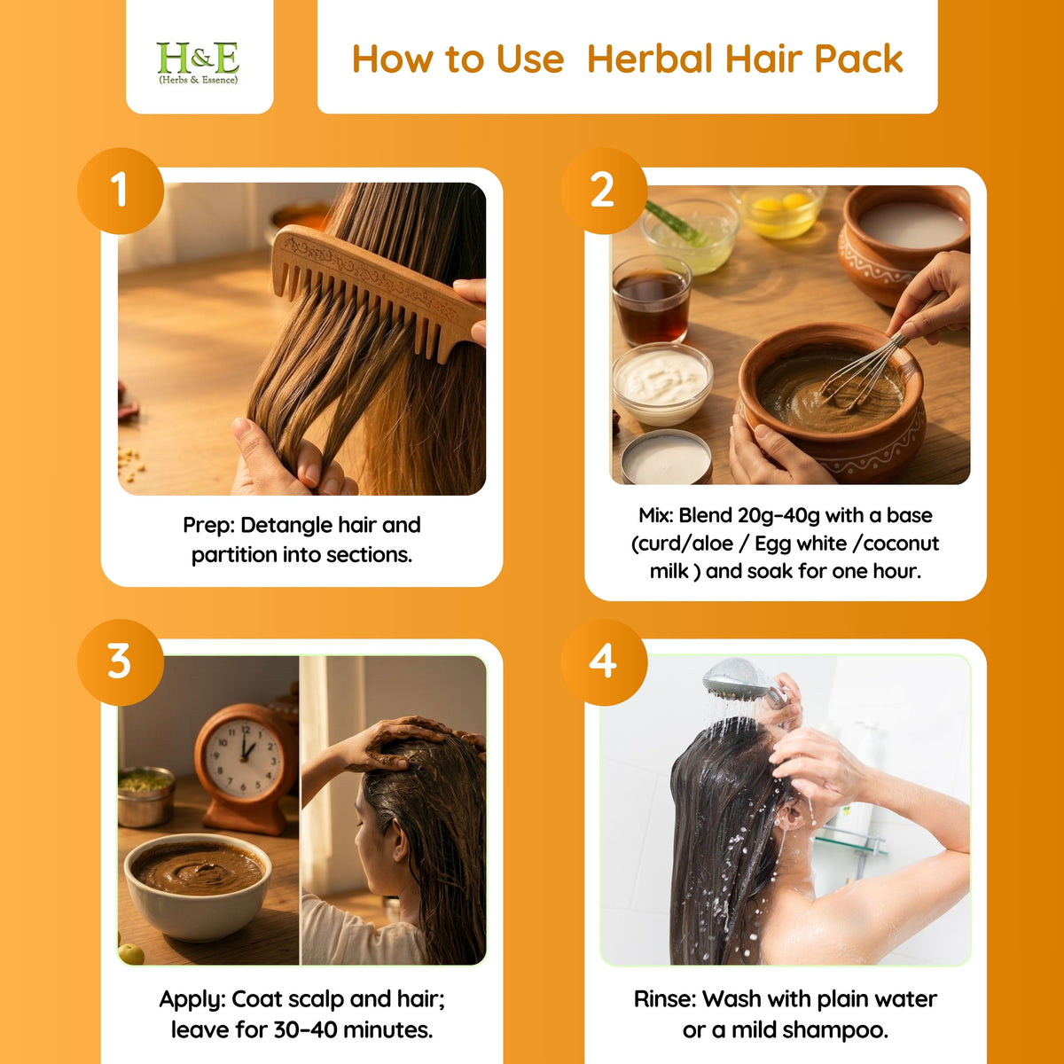 Herbal Hair Pack