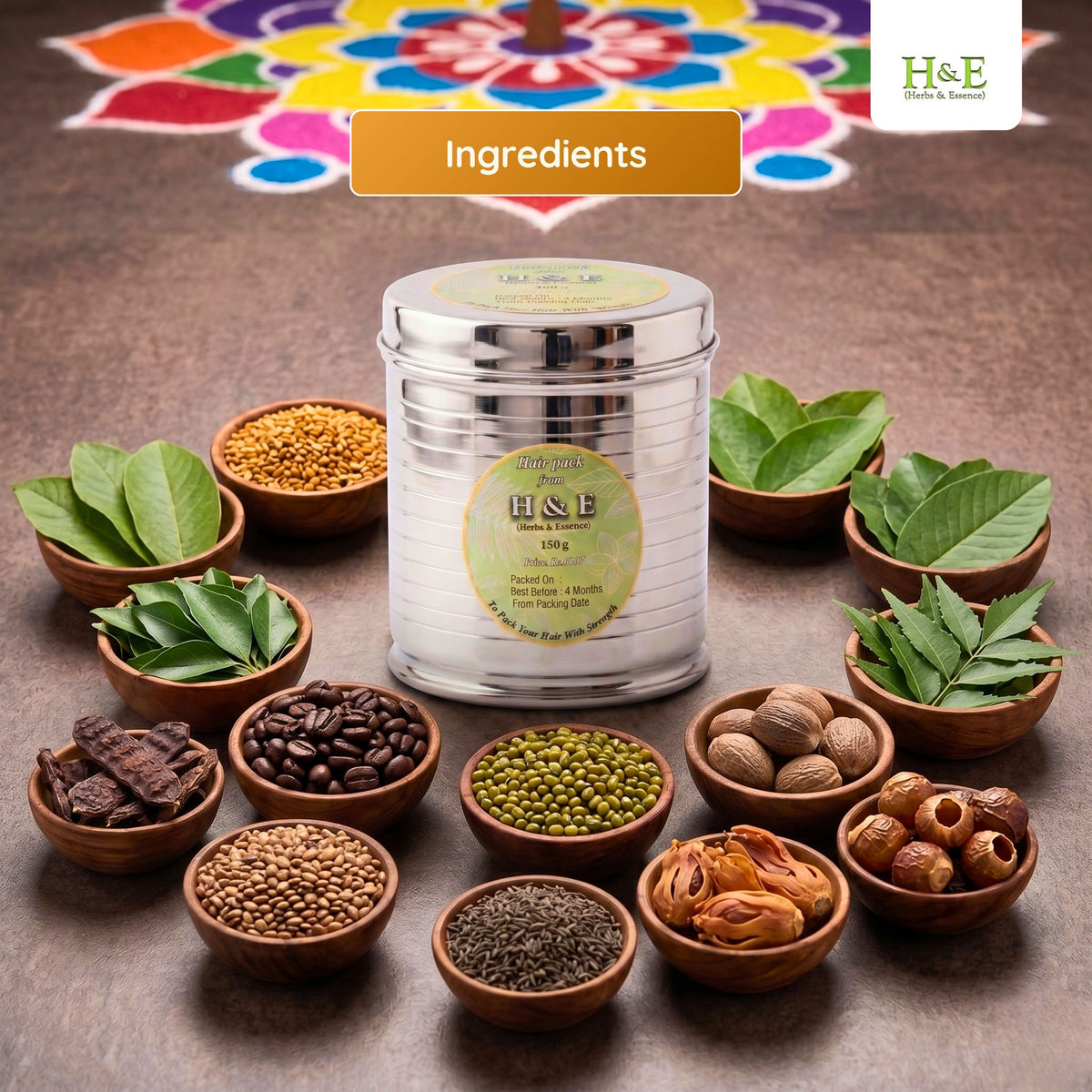 Herbal Hair Pack