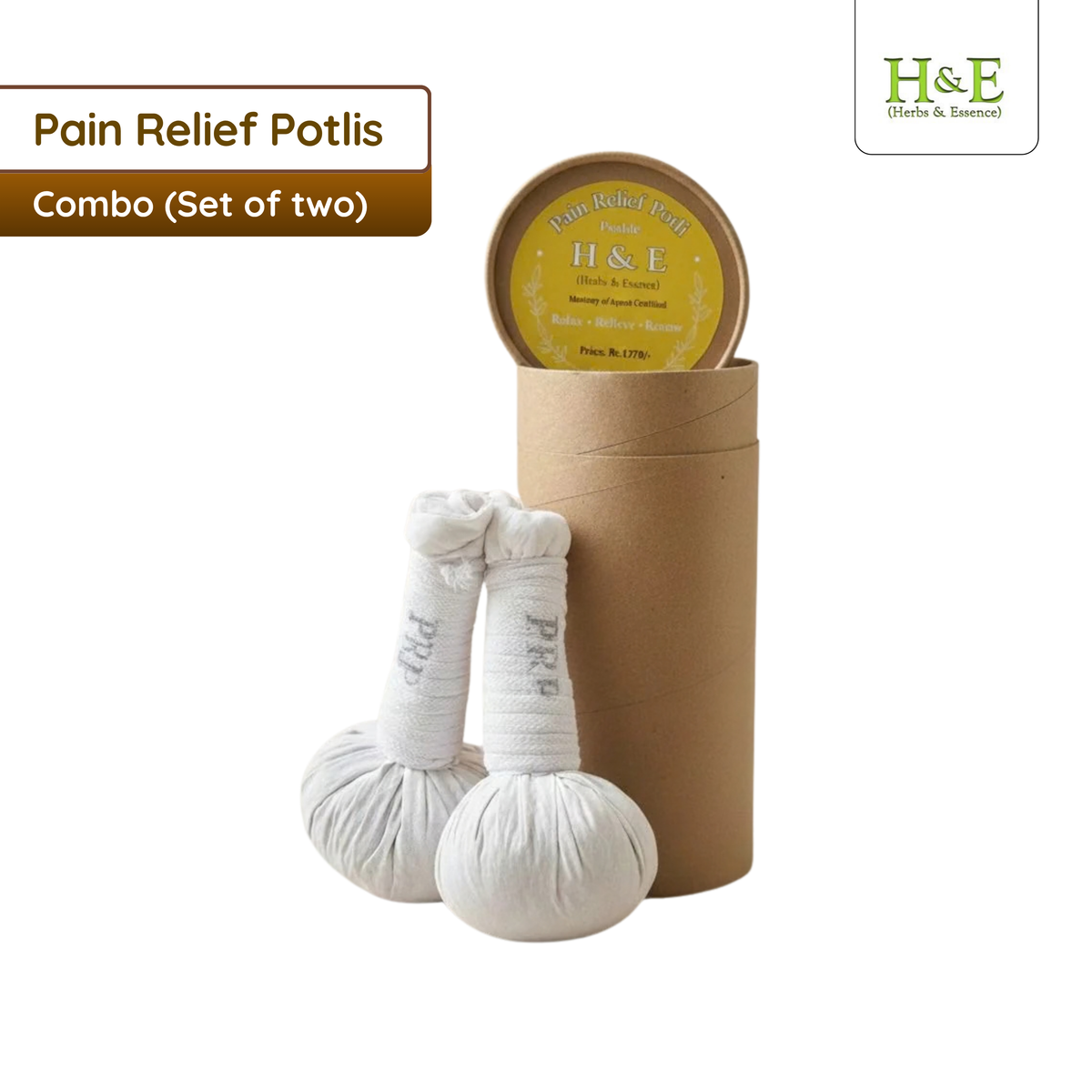 Pain Relief Potlis (Set of two)