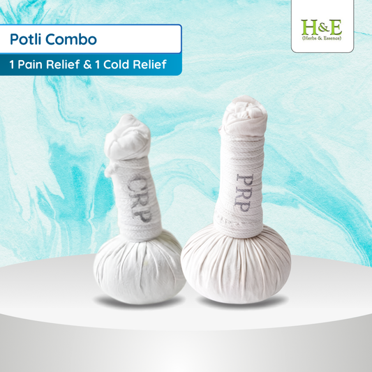 Potli Combo (1 Pain Relief & 1 Cold Relief)