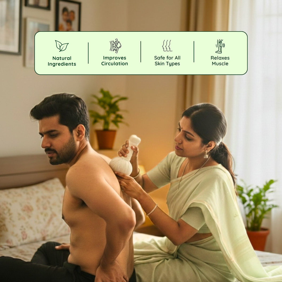 Potli Combo (1 Pain Relief & 1 Cold Relief)
