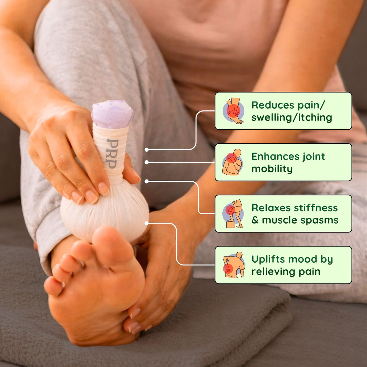 Potli Combo (1 Pain Relief & 1 Cold Relief)