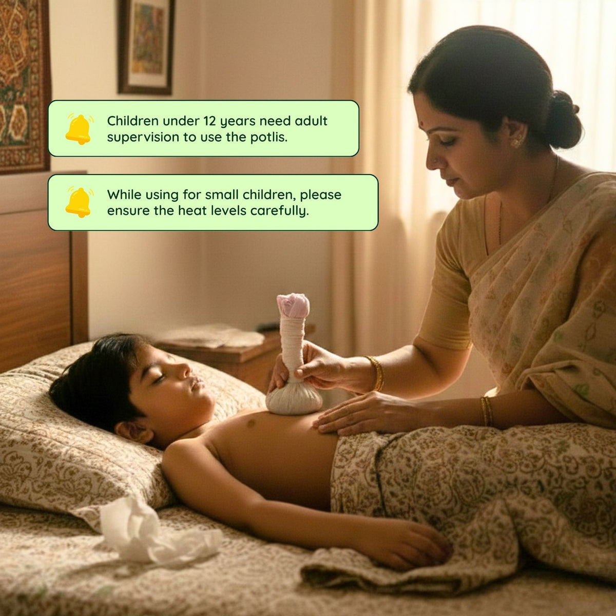 Potli Combo (1 Pain Relief & 1 Cold Relief)