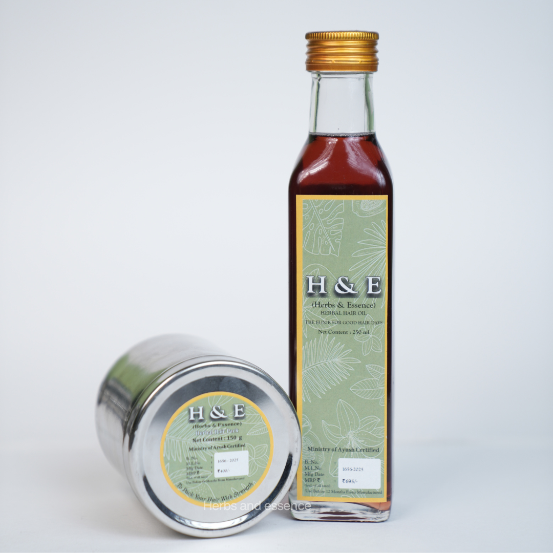 Combo 2(250ml oil & 150g Hairpack)