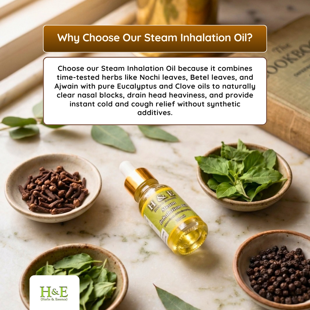 Steam Inhalation Oil