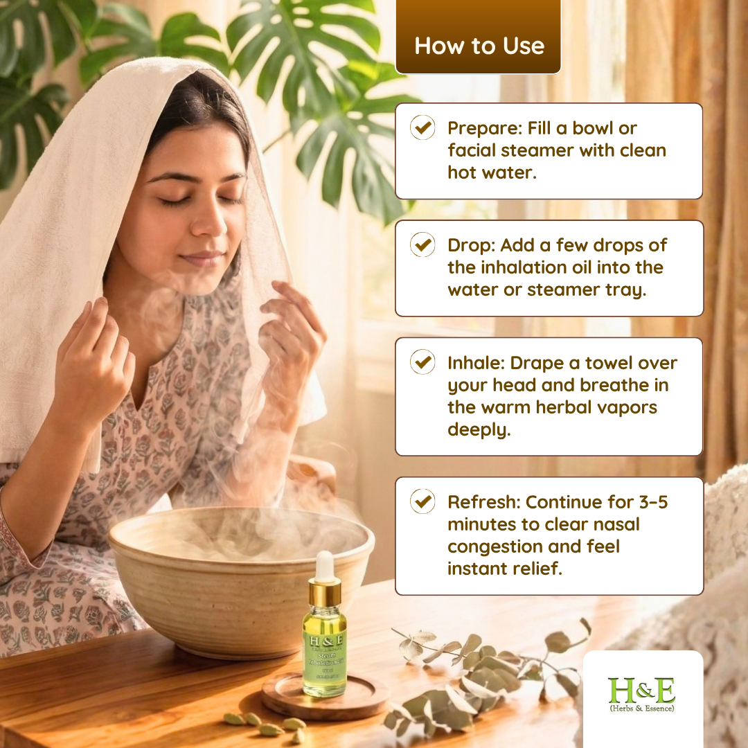 Steam Inhalation Oil