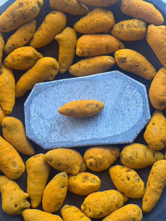 Traditional Stone Grinder and Manjal(200g)