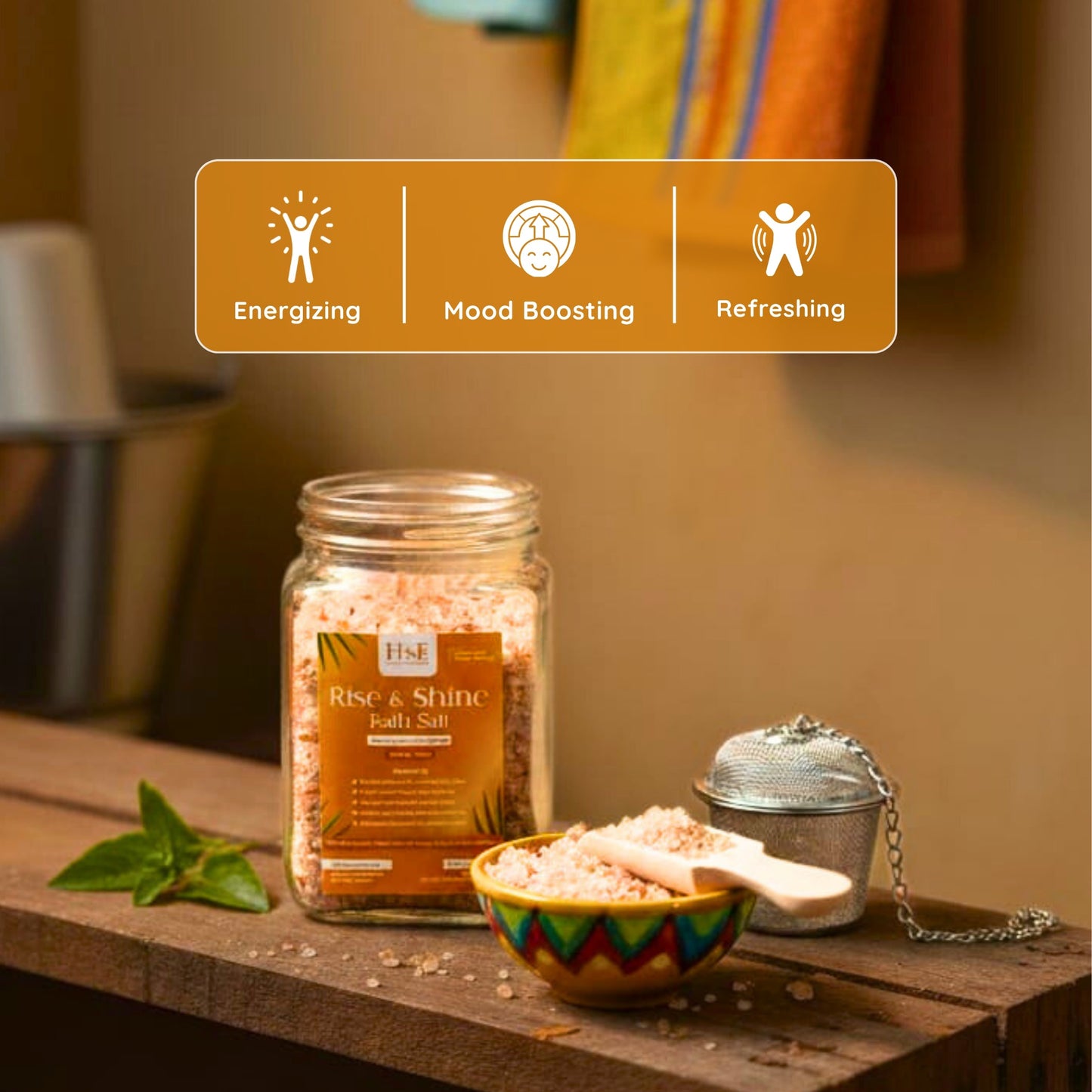 Bath Salt - Rise and Shine - for a Bright Day ahead